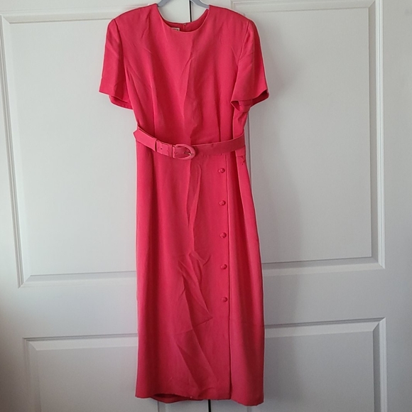 Talbots Dresses & Skirts - Talbot's Silk Pink Dress Sz 16